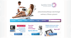 Desktop Screenshot of kardioline.cz